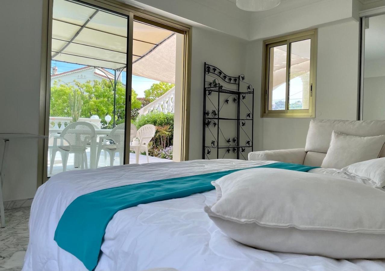 Rez De Jardin De 65M2 Dans Villa A 니스 외부 사진